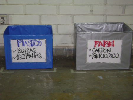 deposistos para plasticosy papel